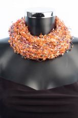 Handmade "Net" scarf YS275