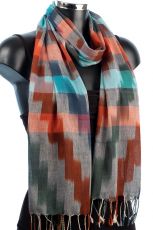 Ikat Weave Scarf