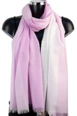 Large summer pashmina two tone