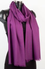 Organic Cotton Plain Pashmina