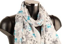 Cotton Scarf Monkey Print