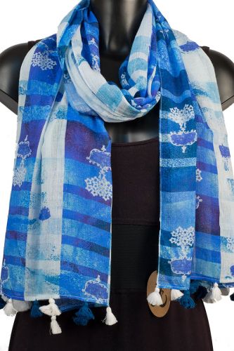 Pom Pom Scarf ysd11