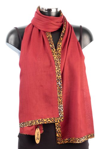 Wholesale Fashion Scarf: Maroon