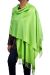 Bright Green Pashmina Scarf