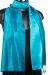 Teal Silk Scarf