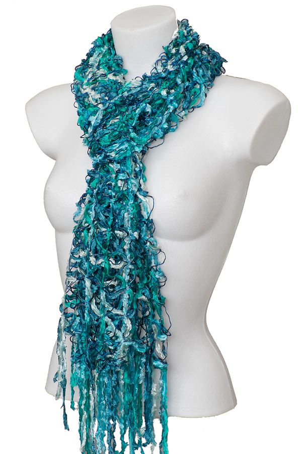 Ribbon Scarf Unusual Scarves Handmade Scarves UK