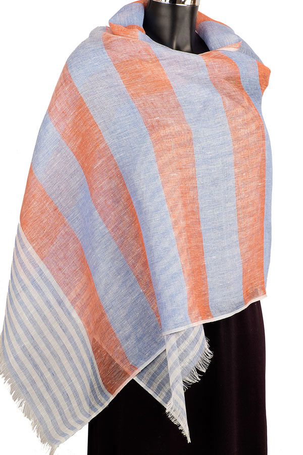 pure linen scarf